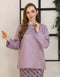 BAJU KURUNG KEDAH KRISLYN (LILAC)